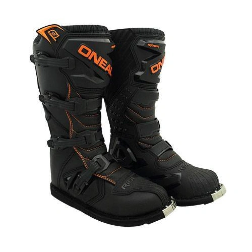 Oneal Rider Black Orange Boots