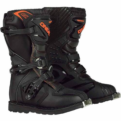 Oneal Kids Rider Orange Boots - SKU:0324498