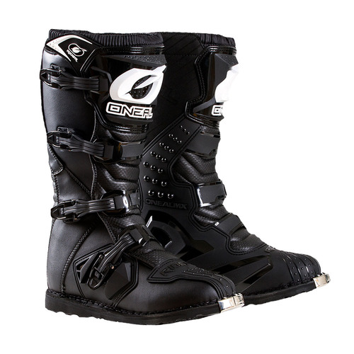 Oneal 2023 Youth Rider Black Boots - Black - 5 - Youth  - SKU:0325105