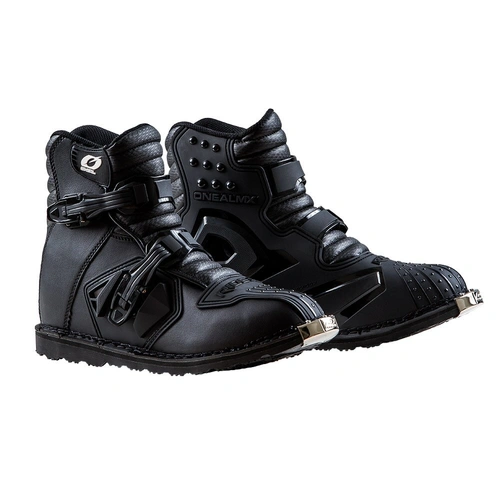 Oneal Rider Shorty ATV Boots - Black