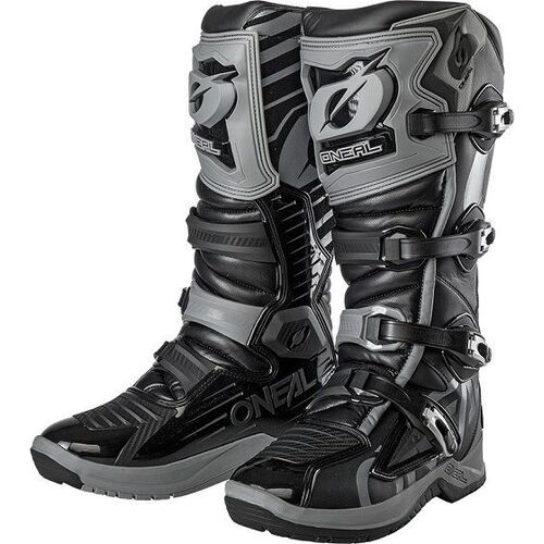 Oneal 2023 RMX Black Grey Boots - Unisex - 12  - SKU:0347212