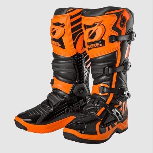 Oneal 2022 RMX Neon Orange Black Boots - Black - 10.5 - Adult  - SKU:03474105