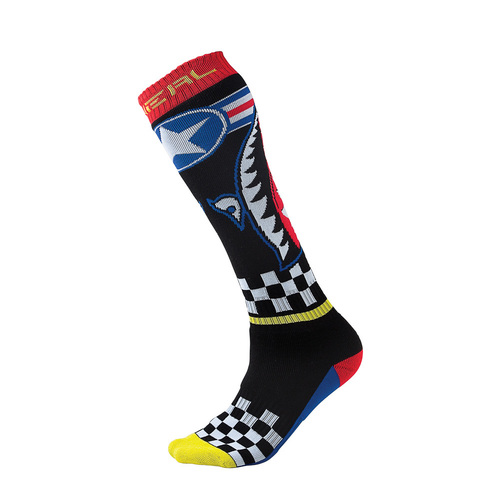 Oneal Pro MX Wingman Black Socks - SKU:0356734