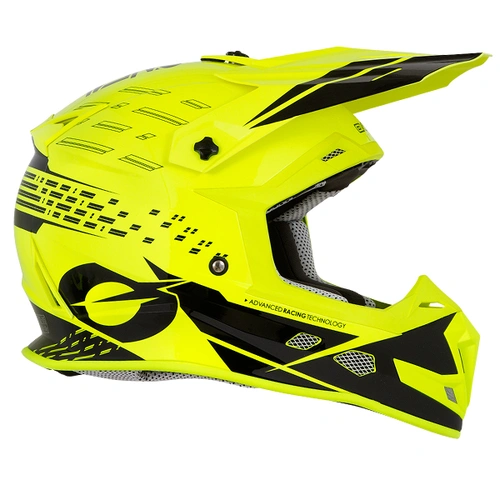 Oneal 5SRS Trace Helmet - Black/Yellow - XL - SKU:0618T25