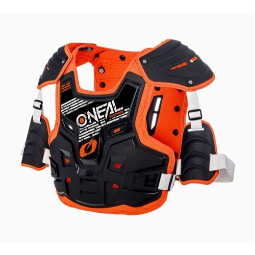 Oneal PXR Stone Shield Black Orange Body Armour - SKU:0734122