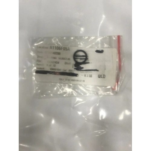  OEM O-RING  14,00X2,00 (0770140200) - SKU:0770140200