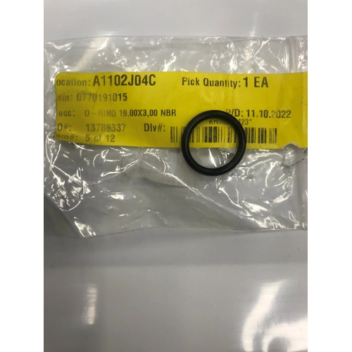 OIL PLUG OEM O-RING 19,00X3,00 NBR  0770191015 - SKU:0770191015