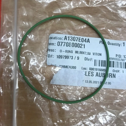 HUSQVARNA / HUSABERG  OEM O-RING  80,00X2,00  VITON 0770800021 - SKU:0770800021