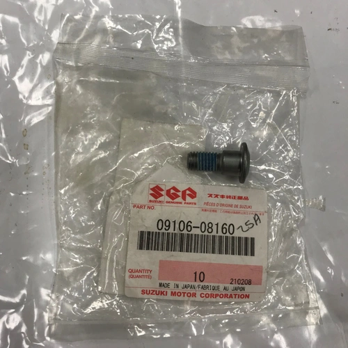 OEM BRAKE DISC BOLT 0910608160 - SKU:0910608160