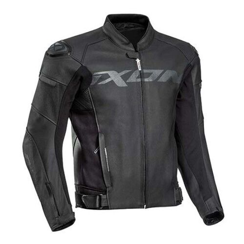 Ixon Sparrow Black Leather Jacket - SKU:10020104210012X