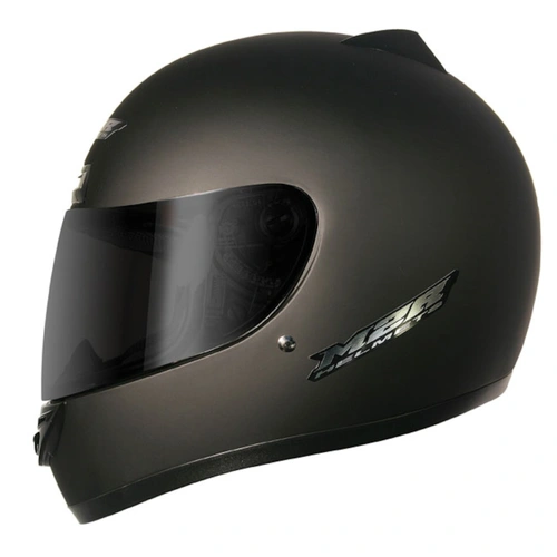M2R M1 Solid Full Face Helmet - Matte Black