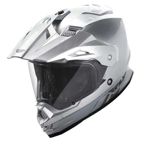 Fly Racing Trekker V2 Adventure Helmet - Silver