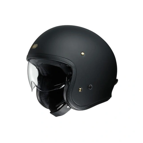 Shoei J.O Open Face Helmet - Matte Black