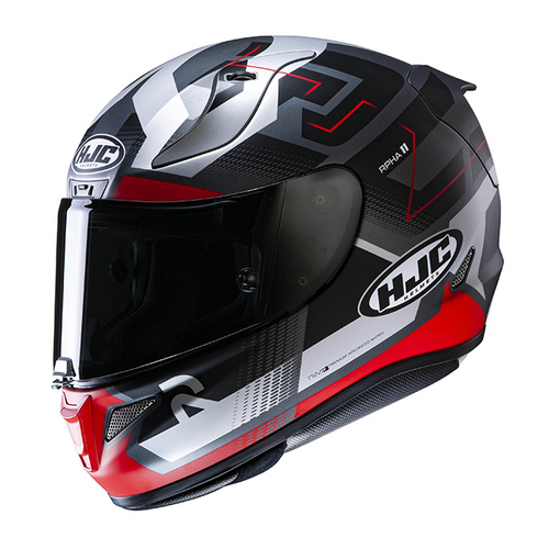 HJC RPHA 11 Nectus Full Face Helmet MC-1SF - Black/Grey/Red - XS - SKU:1119879