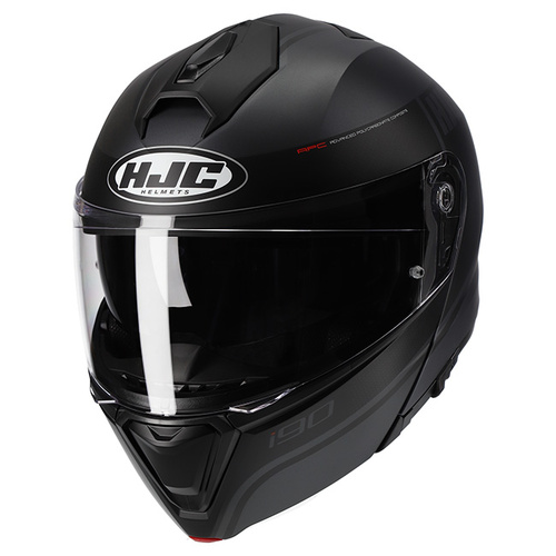 HJC i90 Davan Modular Helmet MC-5SF - Black - 2XL - SKU:1120036