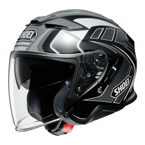 Shoei J-Cruise II Aglero Helmet TC-5 - Black/Grey - XS - SKU:1120099