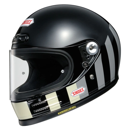Shoei Glamster Resurrection Helmet TC-5 - Black/Grey/White