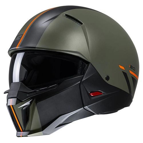 HJC i20 Batol MC-4SF Modular Helmet - Green/Black