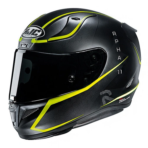 HJC RPHA 11 Jarban Full Face Helmet MC-4HSF - Black/Yellow - S - SKU:1121398
