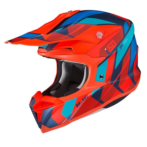 HJC i50 Vanish MC-64HSF MX Helmet - Red/Blue - 2XL - SKU:1121711