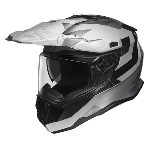 M2R Hybrid Orion Adventure Helmets (PC-6) - White/Grey/Black