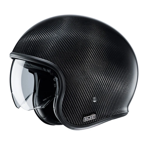 HJC V30 Open Face Helmet - Semi-Flat Black