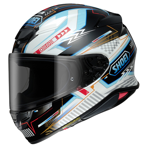 Shoei NXR2 Arcane Helmet TC-10 - Black/White - XS - SKU:1122268