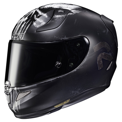 HJC RPHA 11 Pro Punisher Full Face Helmet MC-5SF - Black/Multi - XS - SKU:1122833