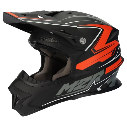 M2R Exo Rush MX Helmet (PC-8F) - Orange - M - SKU:1122992