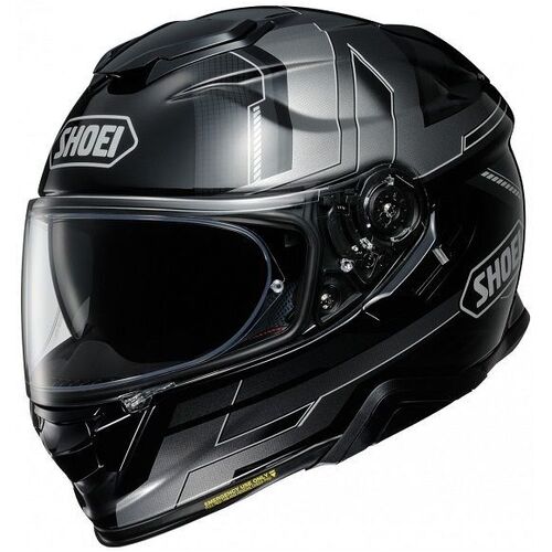 Shoei GT-Air II Aperture TC-5 Black Silver Helmet - Unisex - Medium  - SKU:1123074