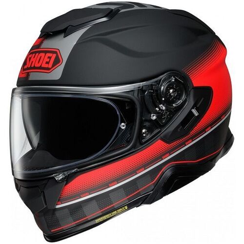 Shoei GT-Air II Tesseract TC-1 Black Red Helmet