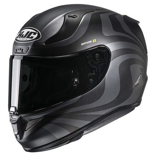 HJC RPHA 11 Eldon Full Face Helmet MC-5SF - Black/Grey - 2XL - SKU:1123154