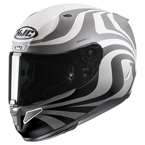 HJC RPHA 11 Eldon Full Face Helmet MC-10SF - Silver/White - XS - SKU:1123155