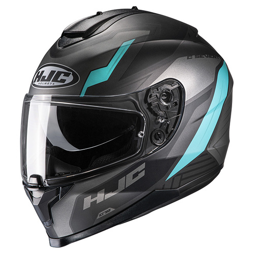 HJC C70 Silon Full Face Helmet MC-4SF - Black/Blue - XL - SKU:1123386