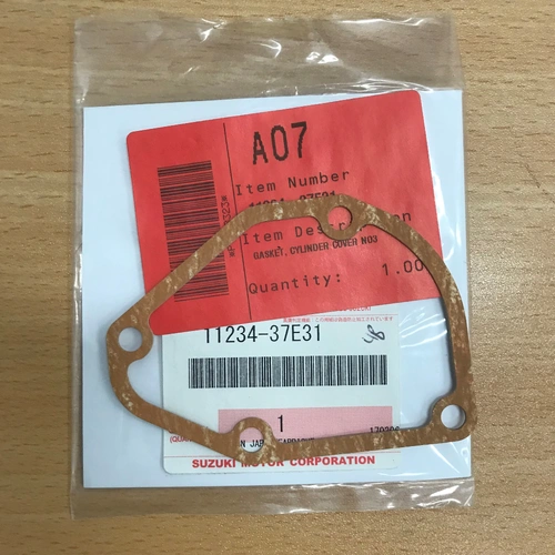 RM250 1999-02 OEM CYLINDER LEFT POWERVALVE COVER GASKET 1123437E31 - SKU:1123437E31