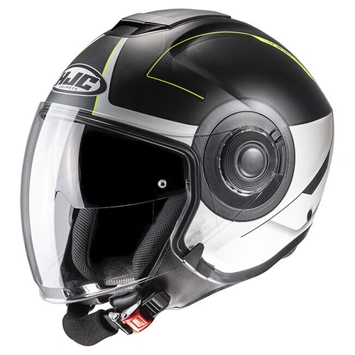 HJC i40 Panadi MC-3HSF Modular Helmet - Black/White
