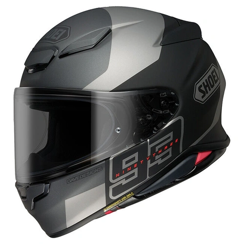 Shoei NXR2 MM93 Rush Helmet TC-5 - White/Red