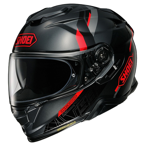 Shoei GT-Air II MM93 Helmet - Black/Red/Silver - XS - SKU:1123691