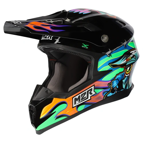 M2R X4.5 Tdub Insight MX Helmet (PC-10) - Black/Multi