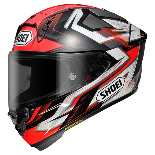 Shoei X-SPR Pro Escalate Helmet TC-1 - Red - 2XL - SKU:1124859