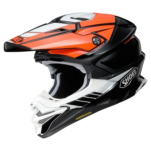 Shoei VFX-WR06 Jammer Helmet TC-8 - Black/Orange - S - SKU:1124947