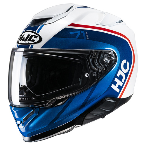 HJC RPHA 71 Mapos Full Face Helmet MC-21 - White/Blue - XS - SKU:1125218
