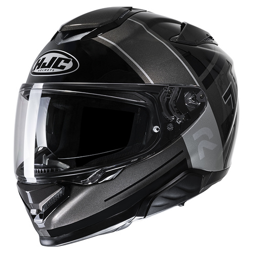 HJC RPHA 71 Zecha Full Face Helmet MC-5 - Black/Grey - XS - SKU:1125253