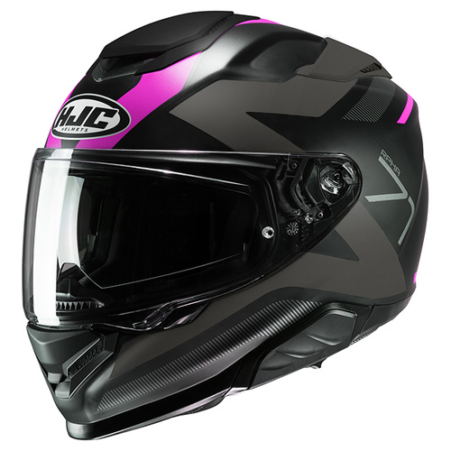 HJC RPHA 71 Pinna Full Face Helmet MC-8SF - Black/Pink - L - SKU:1125281