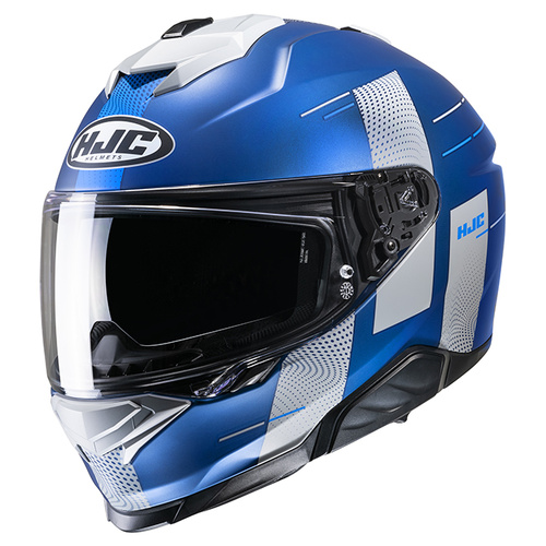 HJC i71 Peka Full Face Helmet MC-2SF - Blue/Grey - 2XL - SKU:1125413