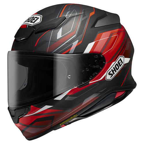 Shoei NXR2 Capriccio Helmet TC-1 - Red/Black - M - SKU:1126312
