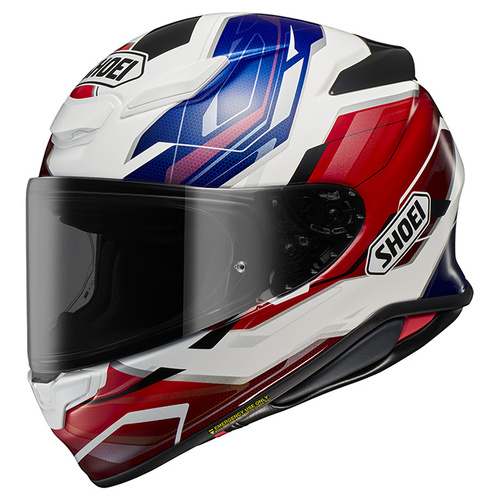 Shoei NXR2 Capriccio Helmet TC-10 - White/Red/Blue - S - SKU:1126532