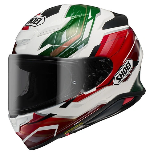 Shoei NXR2 Capriccio Helmet TC-11 - White/Red/Green - L - SKU:1126540