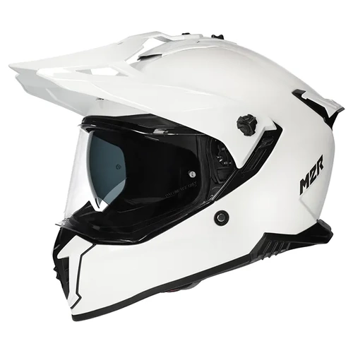 M2R Navigator Solid Adventure Helmets - White - XS - SKU:1126708