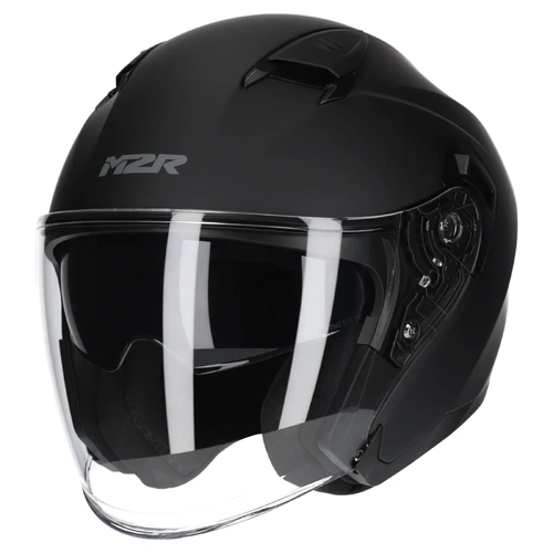 M2R Orbit Open Face Helmet - Matte Black - XS - SKU:1126726